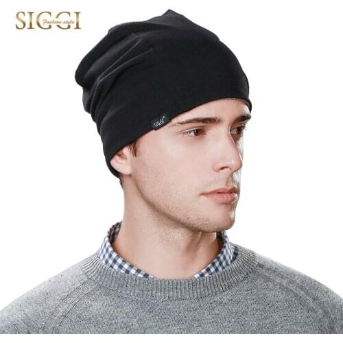 FANCET Winter Warm Man Hat Beanie Skullies Cotton Stylish Print Stretch Fabric Soft Casual Ski Gorros Cap 2019 New 89106