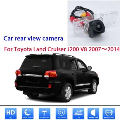 Rear view camera For Toyota Land Cruiser J200 V8 2007 2008 2009 2010 2011 2012 2013 2014 CCD Night Vision Backup Parking camera