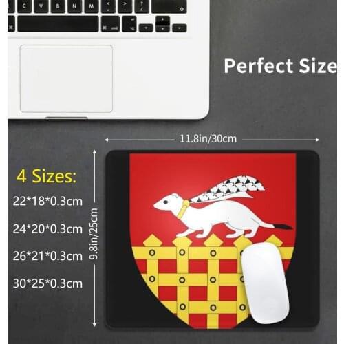 Coat Of Arms Of Saint-Malo , France Mouse Pad DIY Print Saint Malo Saint Malo Coat Of Arms Breton