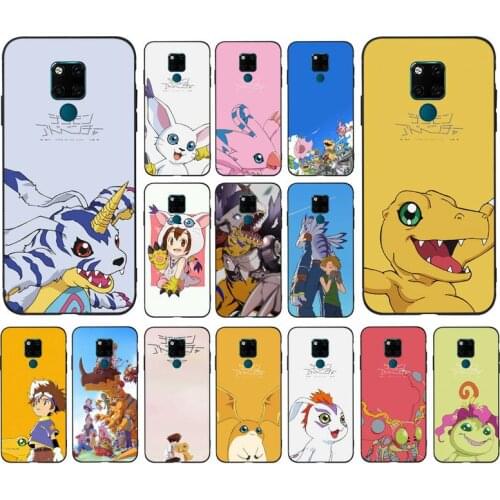 MaiYaCa Japanese Anime Digimon Cute Phone Case for Huawei Mate 20 10 9 40 30 lite pro X Nova 2 3i 7se