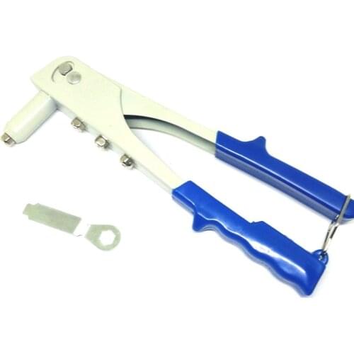 Quality Single handle Rivet gun manual core pull 10" 250mm cap machine blind rivnut tool ferramenta hand riveter pearl claw nail