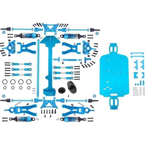 1 Set Complete Upgrade Parts Kit for WLtoys A959-B A969-B A979-B K929-B A959B 1/18 RC Car Replacement Accessories