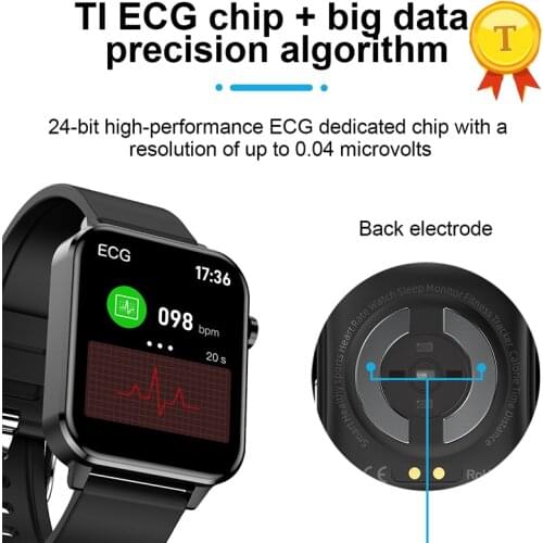 ECG ppg Smart Watch men Body Temperature Measurement watch With AI Diagnosis Health Monitoring Pedometer women Sports Smartwatch