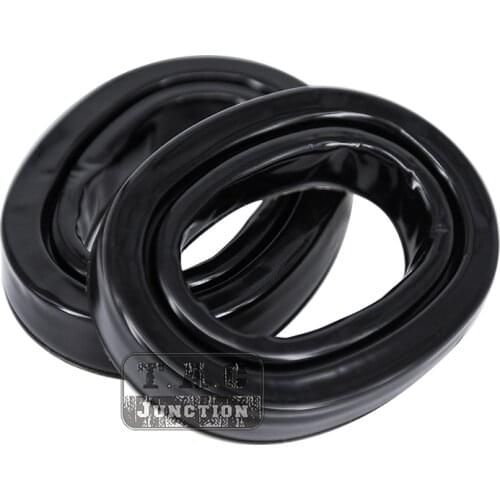 FCS Replacement Earmuff For AMP Communication Headset Tactical Earseal Hygiene Kit Upgraded Gel Ear Pad 1Pair Black