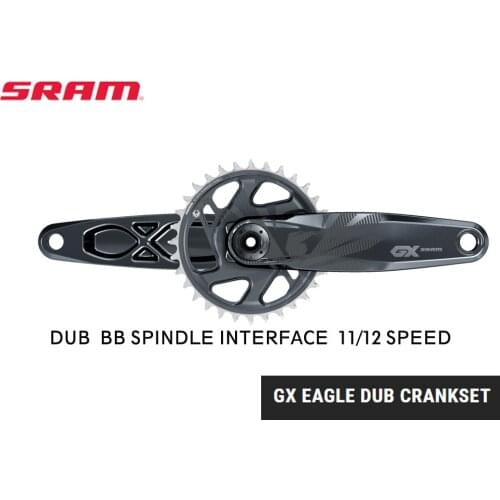 SRAM GX Eagle DUB crankset The best aluminum crankset 32T 34T FOR 11/12SPEED Our best aluminum crankset