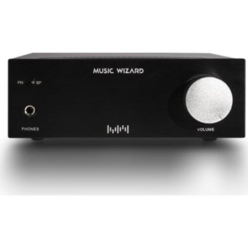 P100 HIFI power amplifier headphone amplifier, with decoder DAC or our store A100, S/N: ≥86dB, 10Hz-50kHz (-3dB 5W)