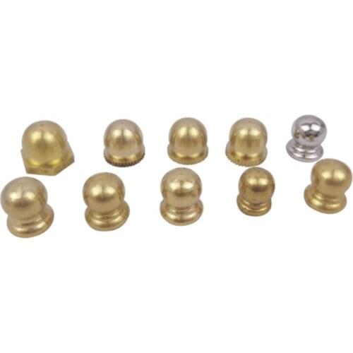 100PCS Brass M4 M5 M6 M10 Semicircle Acorn Nut Decorative Cap Nuts Caps Covers DIY