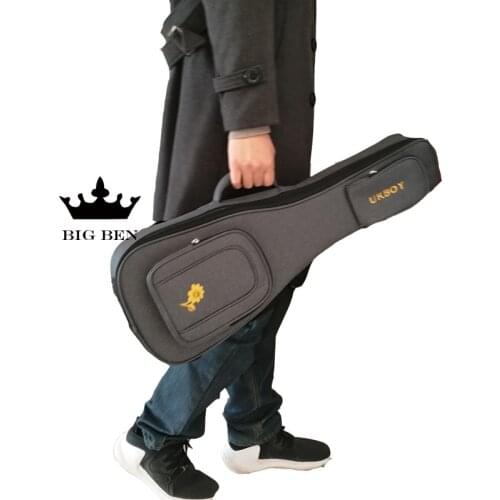 26 inch Ukulele bag protection guitar case Hawaiian small guitar thicken Ukulele cover little guitar bags shoulders bag