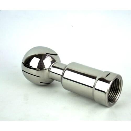 DN10-DN50 Female Thread 304 Stainless Steel Sanitary Fitting Rotary Spray Ball Tank Cleaning Ball