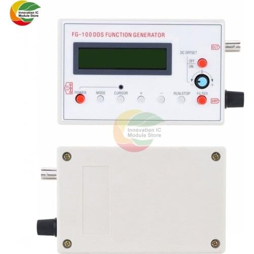 DDS Signal Generator 1602 LCD Display 1Hz-500KHz Sine Wave Functional Sine Triangle Square Frequency Sawtooth Wave Waveform