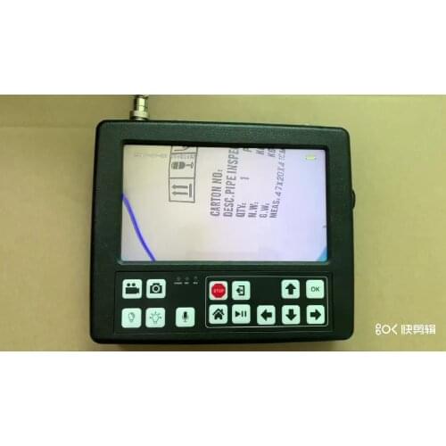 Vicam Pipe Inspection Camera Pipeline Drain Sewer Industrial Endoscope IP68 100M Video System