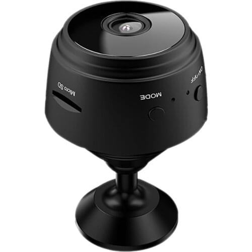 Indoor Security Camera 720P Wireless Wifi Wide-Angle Night Vision Motion Detection Can Be Charged for Remote Monitoring