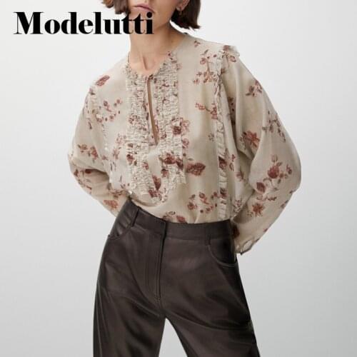 Modelutti Womens Chiffon Blouses