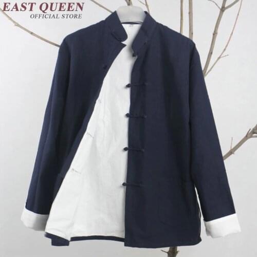 Traditional chinese jacket Traditional mandarin collar tang jacket mandarin collar suit men clothes 2018 AA1638z