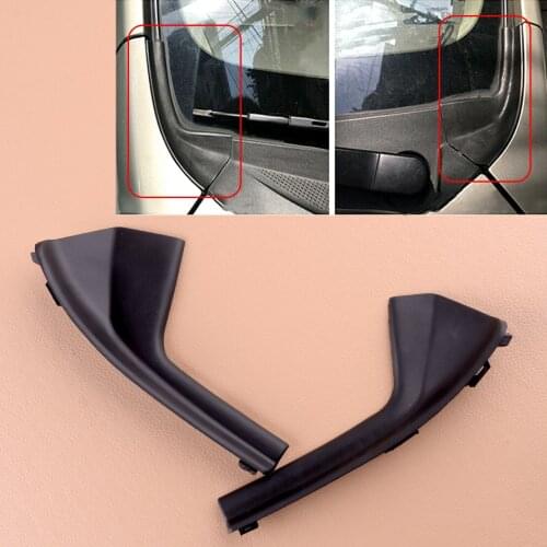 Pair 266895EL000 Car Side Cowl Front Outer Extension Trim 66894EL000 fit for Nissan Versa 2007 2008 2009 2010 2011