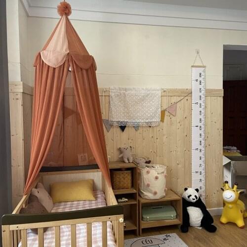 Anti Mosquito Cotton Baby Canopy Mosquito Net Princess Bed Canopy Girls Room Decoration Bed Canopy Pest Control Reject Net