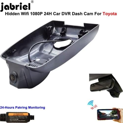 Auto Hidden Wifi HD 1080P Car Dvr Dash Cam Cameras Video Recorder For Toyota Highlander for Toyota Kluger 2018 2019 2020 2021