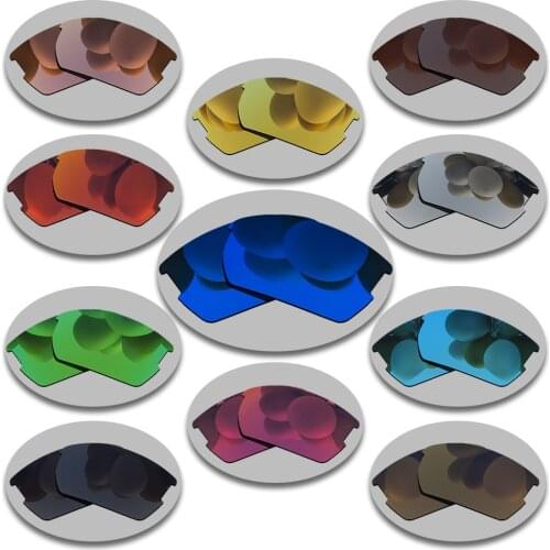 100% Precisely Cut Polarized Replacement Lenses for Spy Optic Dirk Sunglasses Chrome & Blue Combine Options