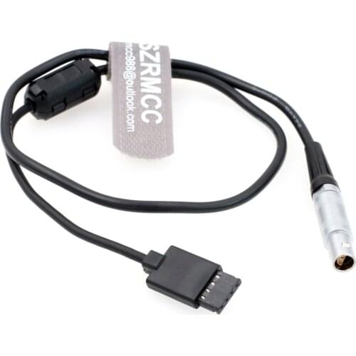 External Power Supply Cable Ronin S Gimble Stabilizer 4 pin to FFA 0S 4 pin for Z CAM E2 Camera