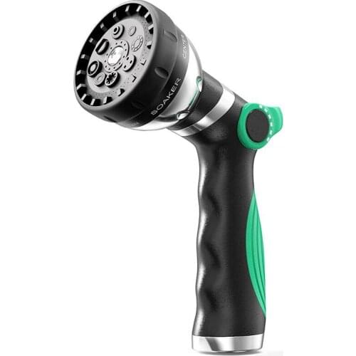 Household Car Wash Cleaning High Pressure Water Gun Garden Watering 8 Functions Adjustable Electroplating Water Gun Direct Sales