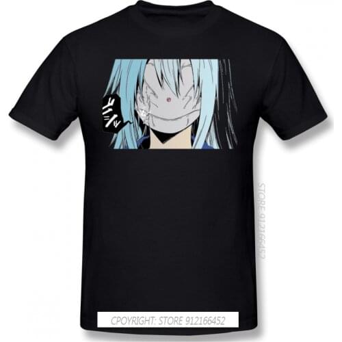 That Time I Got Reincarnated As A Slime Veldora Anime TenSura TShirts For Men Rimuru Tempest Funny O-Neck Cotton T Shirt