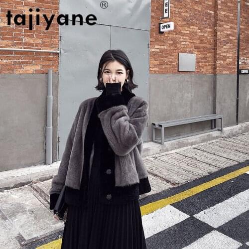 Women Coats Winter 2021 Woman Real Fur Coat Natural Mink Fur Jackets for Female Jacket Clothing Mujer Parkas TN440