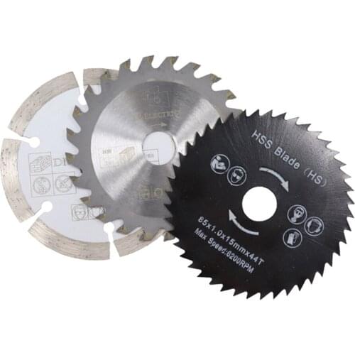 5pcs 85mm wood saw blades cutting tool for multi-function circular electric tool saw cutting blade 10mm wood cutting disc