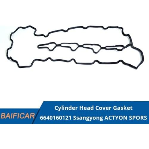Baificar Brand New Genuine Cylinder Head Cover Gasket 6640160121 For Ssangyong ACTYON SPORS +D20DT
