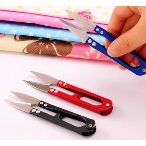 Free shipp 3pcs/lot Cutter Scissors Shears New Portable Embroidery Sewing on beaded rhinestone diy Tool Snips Thrum Thread Mini