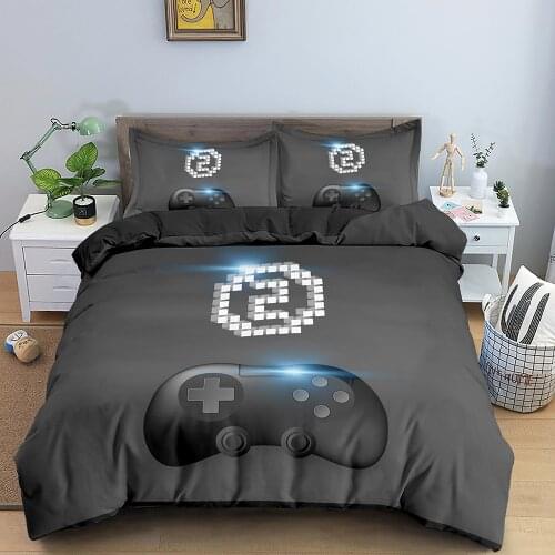 Gamepad Bedding Set Bed linen Queen Size Duvet Cover Creative Linens Comforter Bed Cover Set Housse De Couette Bedclothes