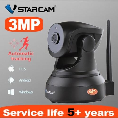 VStarcam C24S 1080P HD Security 3MP IP Camera Wifi Camera Human Auto Tracking IR Night Vision Video Network CCTV Security Camera