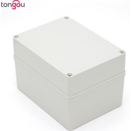 IP67 200*150*130 mm waterproof junction box Free customized trepanning 3 holes plastic control panel box