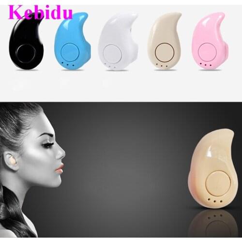 Kebidu Mini S530 Sports Casual In-ear Bluetooth 4.0 Earphone Buds Phone Music Earphone with Microphone for iphone Samsung