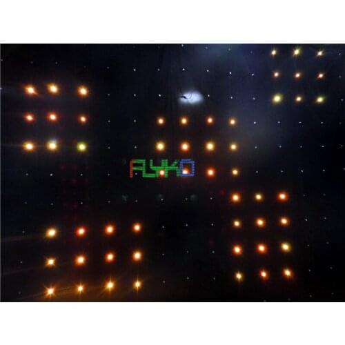 China aliexpress led curtain p18 2.5*3m free shipping