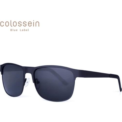 COLOSSEIN Classic Sunglasses Men Polarized Retro Driving Eyewear Fashion Metal Frame Sun Glasses for Women UV400 Oculos De Sol