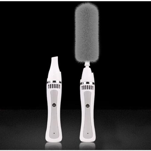 New Electric Spin Duster Feather Duster Brush Adjustable Dust Cleaner Cleaning Brush Household Cleaning Tool Instant Duster