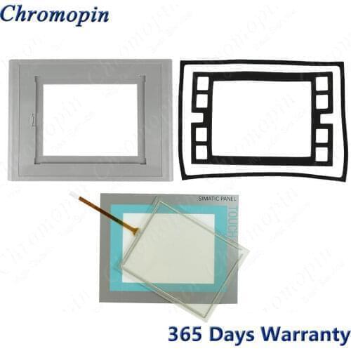 Front Cover Case Housing Shell for 6AV6642-0EA01-3AX0 6AV6 642-0EA01-3AX0 MP177 6 Covers Cases + Touch Panel + Protective Film