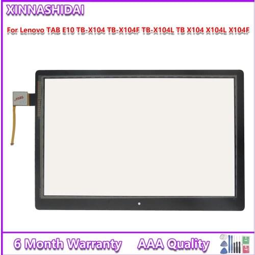 Touch Panel For Lenovo TAB E10 TB-X104 TB-X104F TB-X104L TB X104 X104L X104F Dispaly Touch Screen Digitizer Glass 100% Wroked