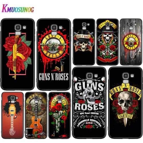 Guns N Roses For Samsung Galaxy J2 J3 J4 Core J5 J6 J7 J8 Prime duo Plus 2018 2017 2016 Silicone Phone Cover