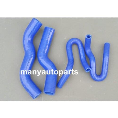 Blue silicone radiator heater hose for Rodeo RA 3.0 Turbo Diesel 2003-2007