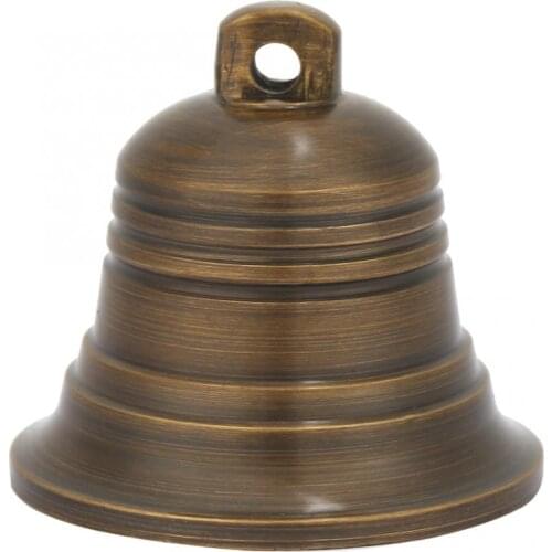 Nordic Wind Chimes Popular Delicate Temple Buddhist Prayer Supply Small Antique Brass Bell(1.5 Inches) Girls Room Decor Nordic