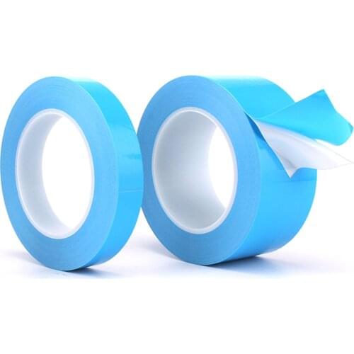 LED lamp Heat Conduction Double-Sided Tape 25m/Roll Width 10mm 25mm 50mm High Temperature Resistant Adhesive Tape Volume