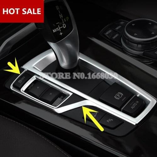 Interior Gear Shift Box Sequins Cover Trim For BMW X3 F25 2011-2017 Car accesories interior Car decoration