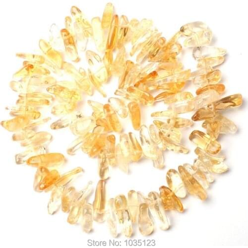 High Quality 10-15mm Pretty Natural Crystal Stick Shape DIY Gem Loose Beads Strand 15" DIY Creative Jewellery Making w2750