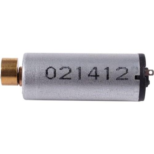 WSFS Hot DC 1.5-6V 1750-7000RPM Output Speed Electric Mini Vibration Motor Silver+Gold