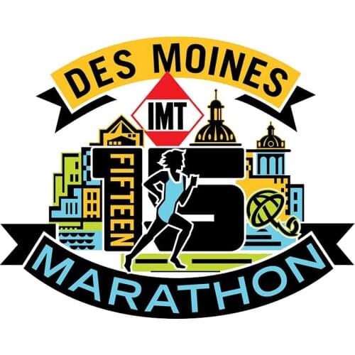 13cm x 10.3cm for Dex Moines Marathon Camper Car Stickers Waterproof Scratch-proof JDM Accessories Funn Decal