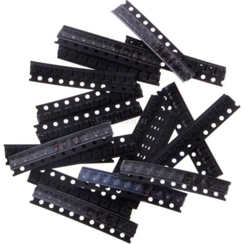 180 Pcs 18 Values SMD Transistor Assorted Kit SOT-23 2N2222 S9013 S9014 S9015 S9018 SMD Triode Transistors Dropship