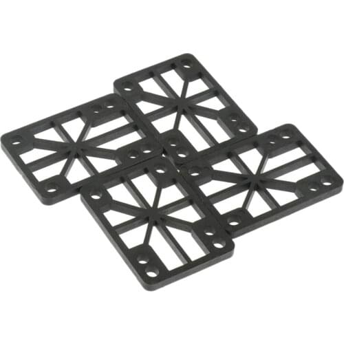 4Pcs 6mm Durable Skateboard Shock Pads Risers for Skateboard Longboard Accessories