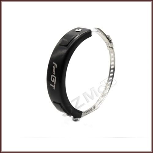 For BMW F800GT F800 Motorcycle Accessories Universal Silencer/Round Oval Exhaust Protector Can Cover Fit Scope 100MM-140MM LOGO