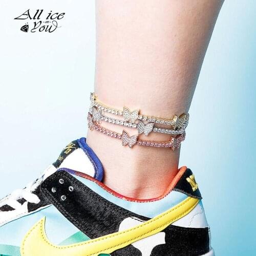 Браслеты на ногу ALL ICE ON YOU China At AliExpress